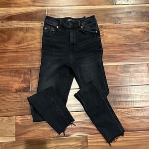 Zara high waisted skinny jeans